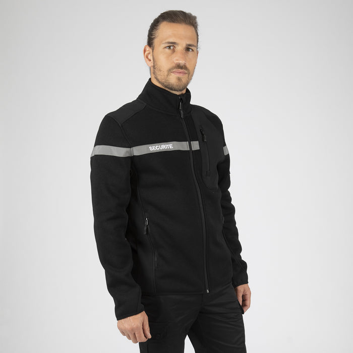 DIAMANT - GILET SECURITE - 8622 | Noir