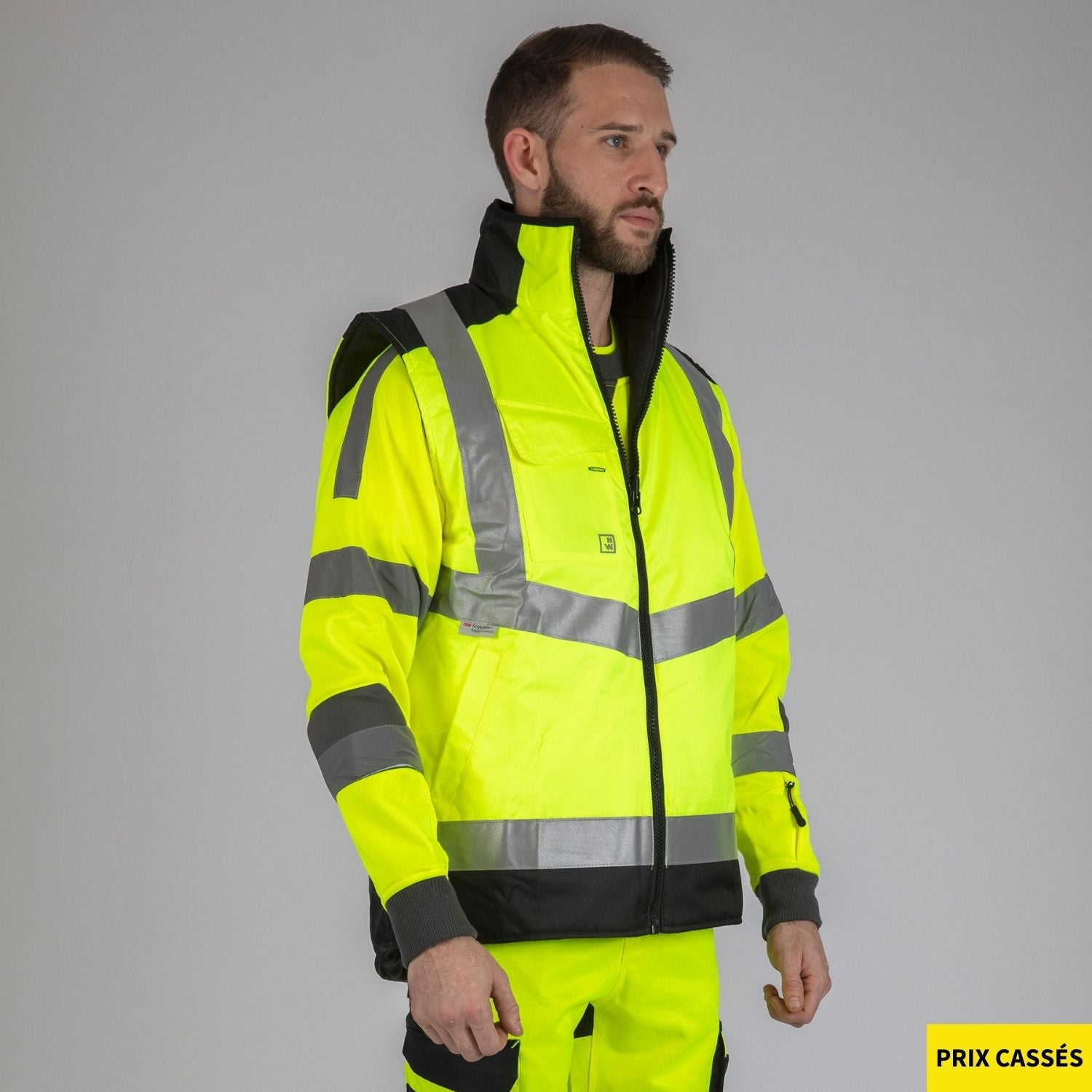 WILEY - GILET SANS MANCHE DE TRAVAIL - 2271 | Jaune fluo