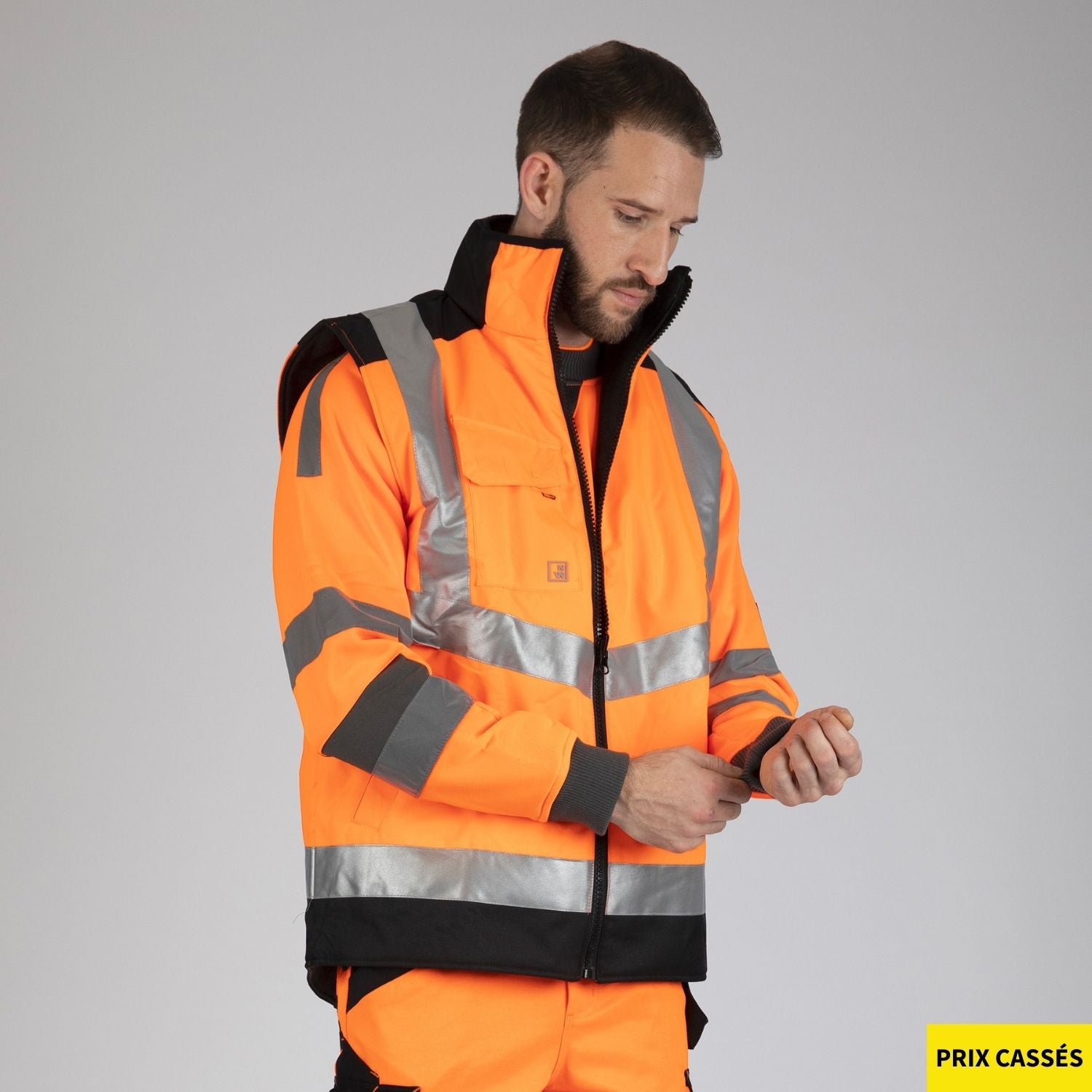 WILEY - GILET SANS MANCHE DE TRAVAIL - 2271 | Orange fluo