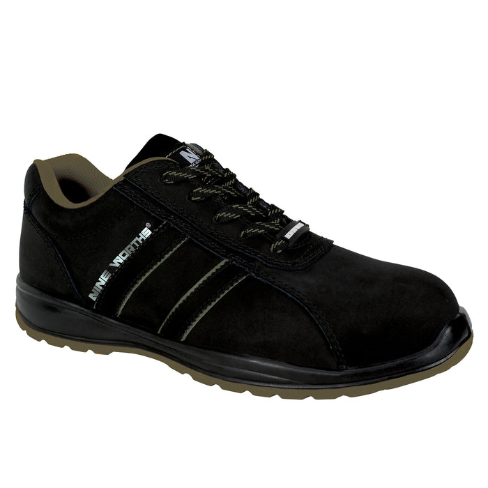 ARADO - LOW SAFETY SHOES - 7010 | Black / Khaki