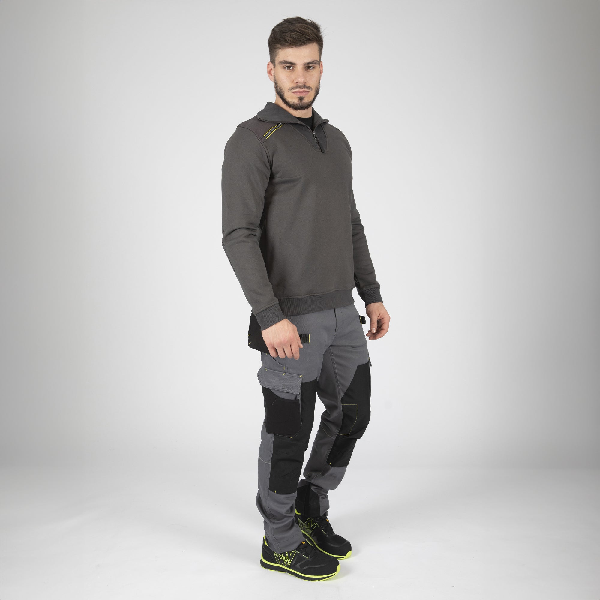 LARGO - SWEAT DE TRAVAIL - 9665 | Gris