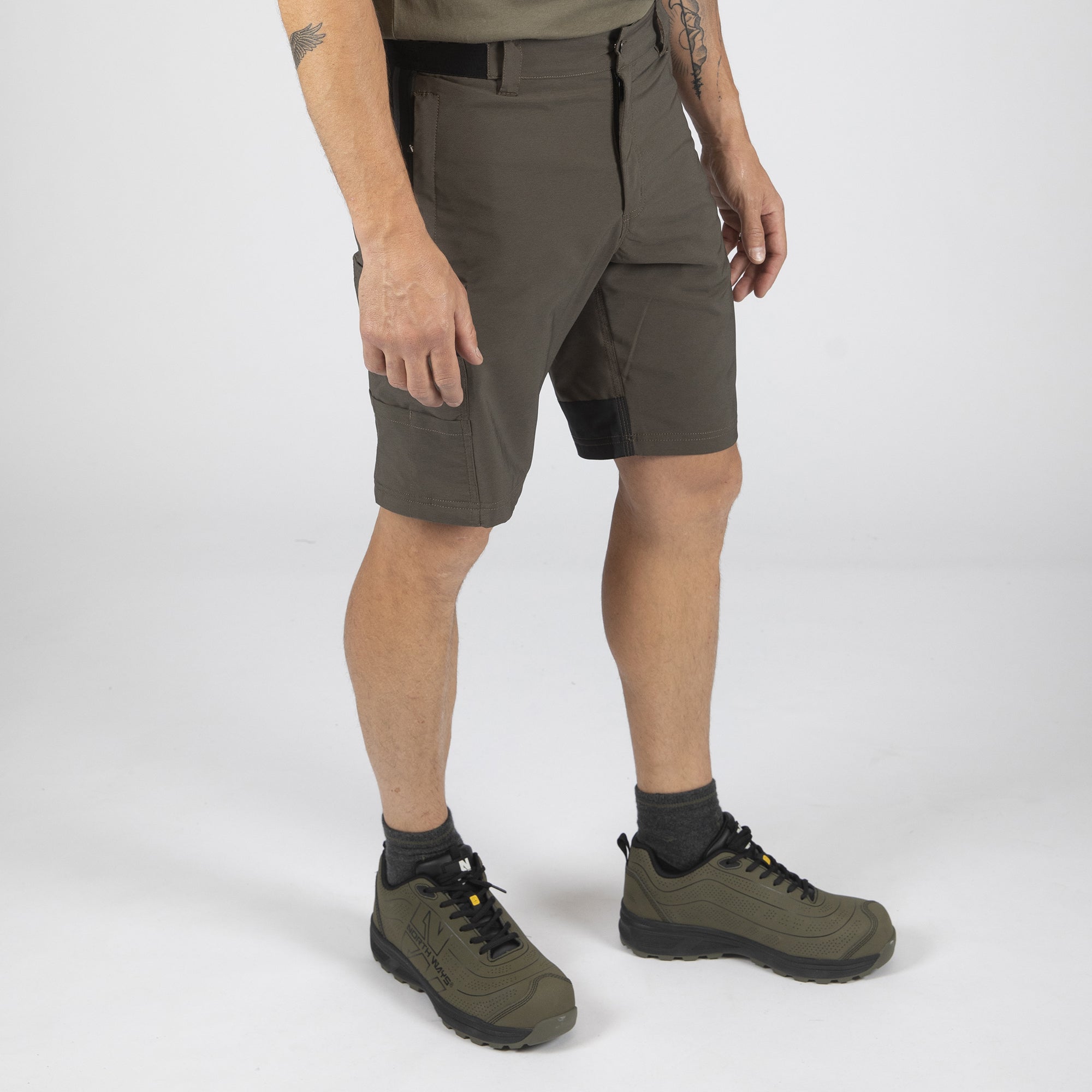 DIEGO - WORK BERMUDA - 1121 | Khaki