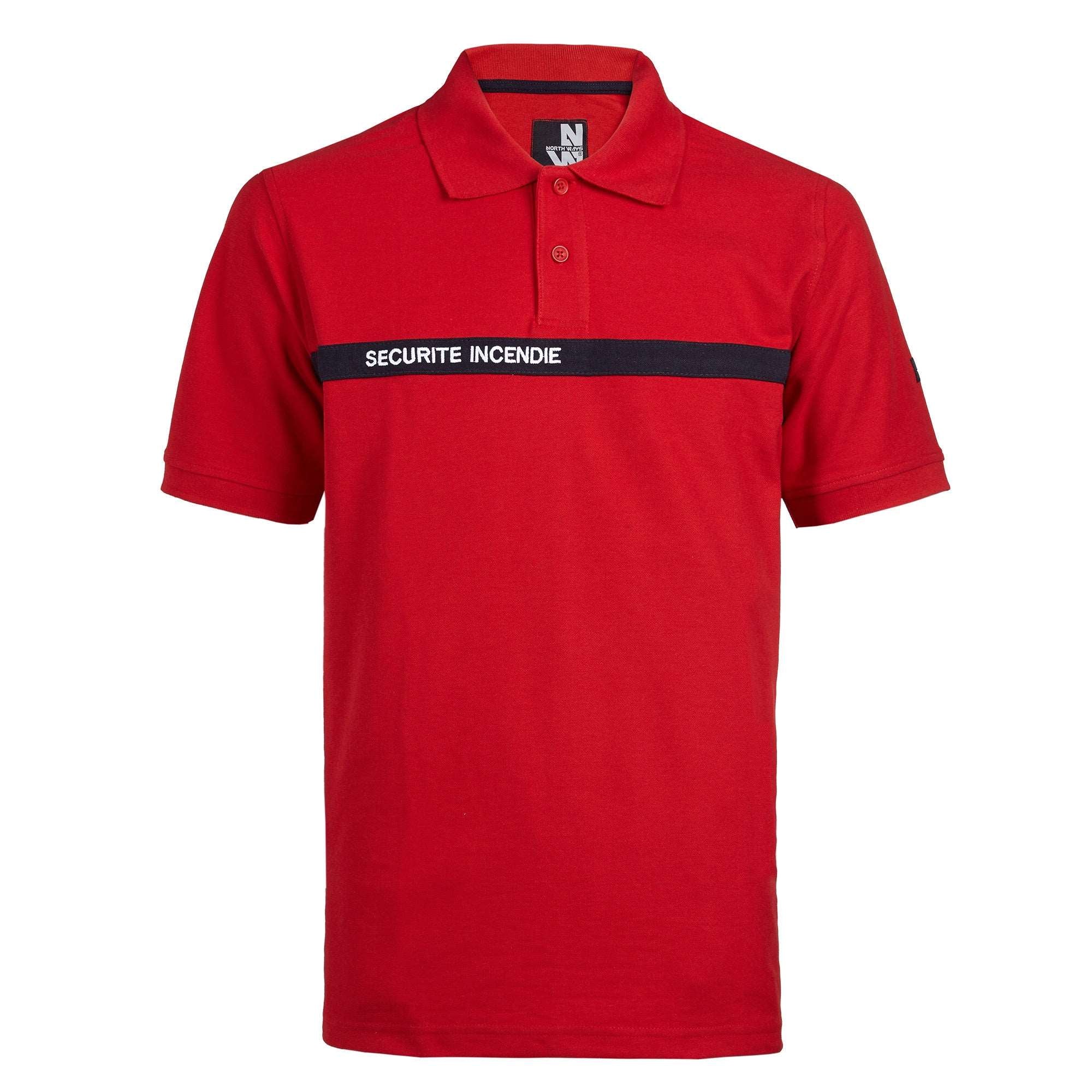 CRAIG - POLO SECURITE DE TRAVAIL - 8601 | Rouge